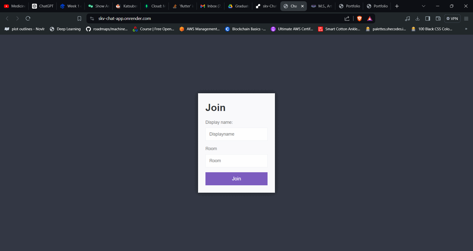 Chat Webapp
